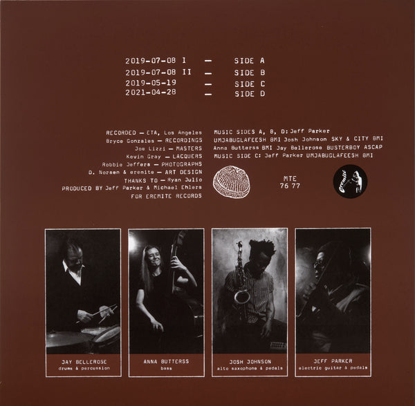 Jeff Parker - Mondays at The Enfield Tennis Academy 2xLP / 2xCD