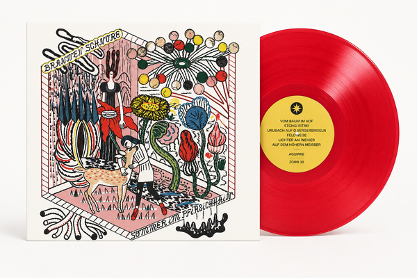 Brannten Schnüre - Sommer Im Pfirsichhain LP (Red Transparent)