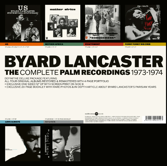 Byard Lancaster - The Complete Palm Recordings 1973-1974 (7LP Box)