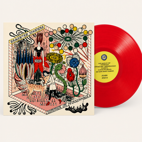 Brannten Schnüre - Sommer Im Pfirsichhain LP (Red Transparent)