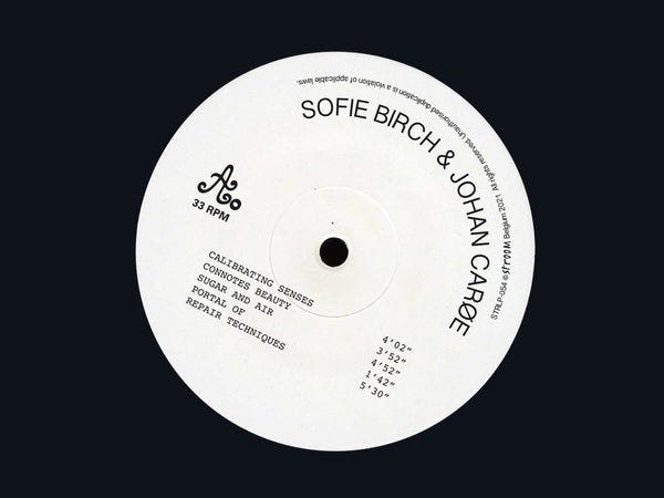 Sofie Birch & Johan Carøe - Repair Techniques LP