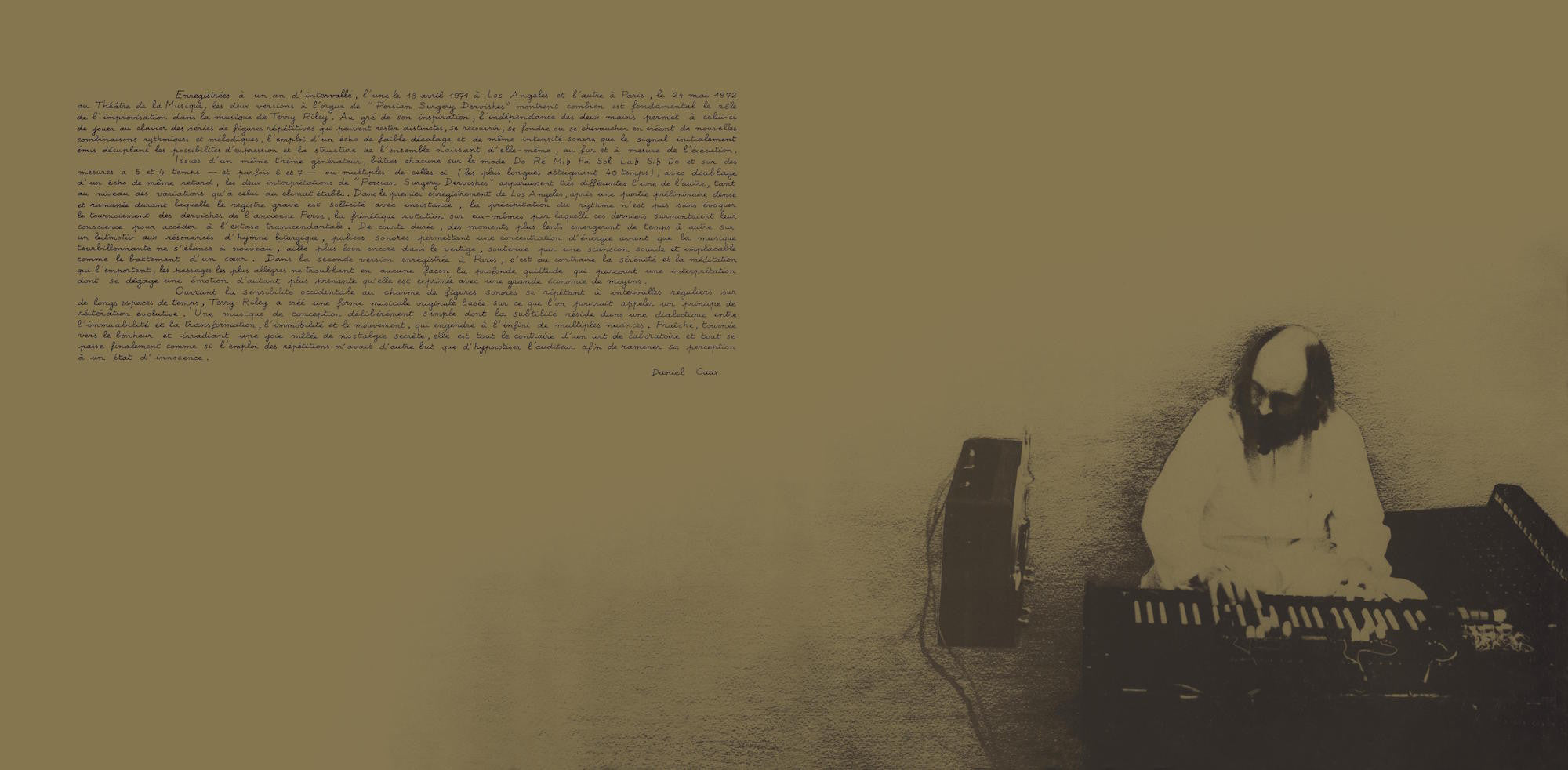 Terry Riley – Persian Surgery Dervishes | Releases | Discogs