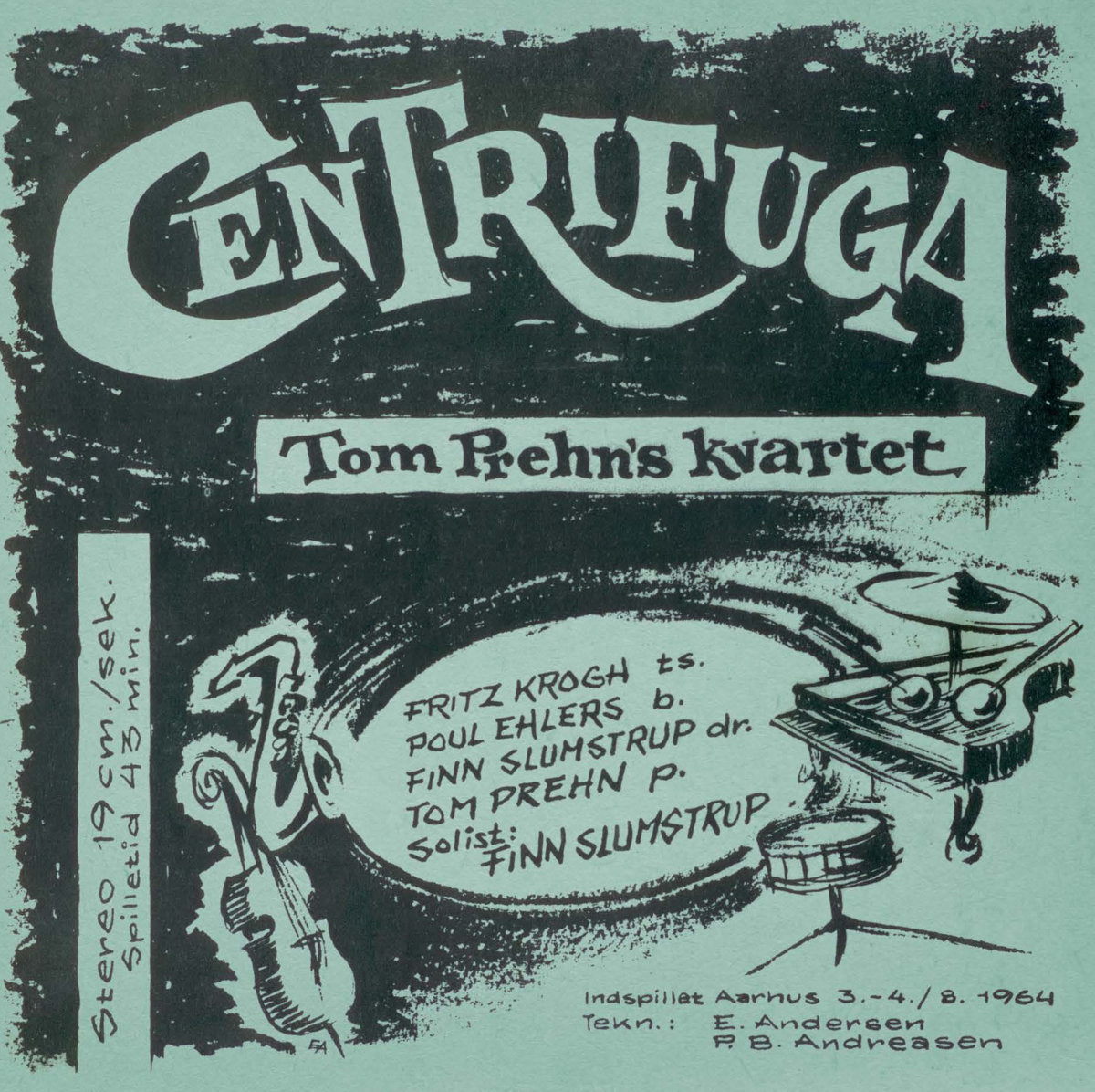 Tom Prehn's Kvartet - Centrifuga LP