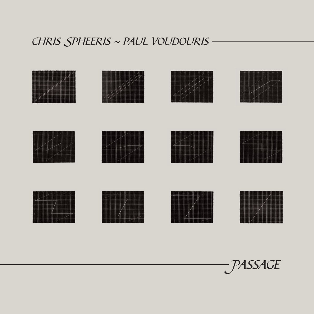 Chris Spheeris & Paul Voudouris - Passage LP