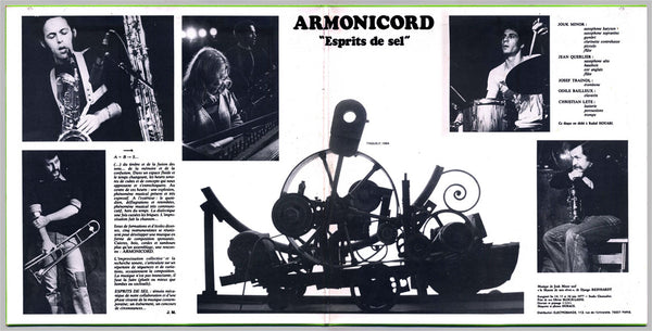 Armonicord – Esprits De Sel LP