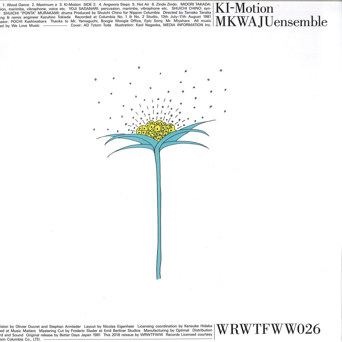 Mkwaju Ensemble - Ki-Motion LP
